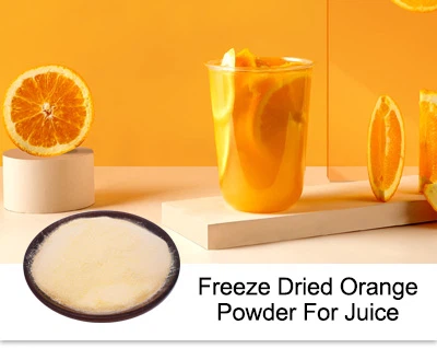 freeze dried orange Powder