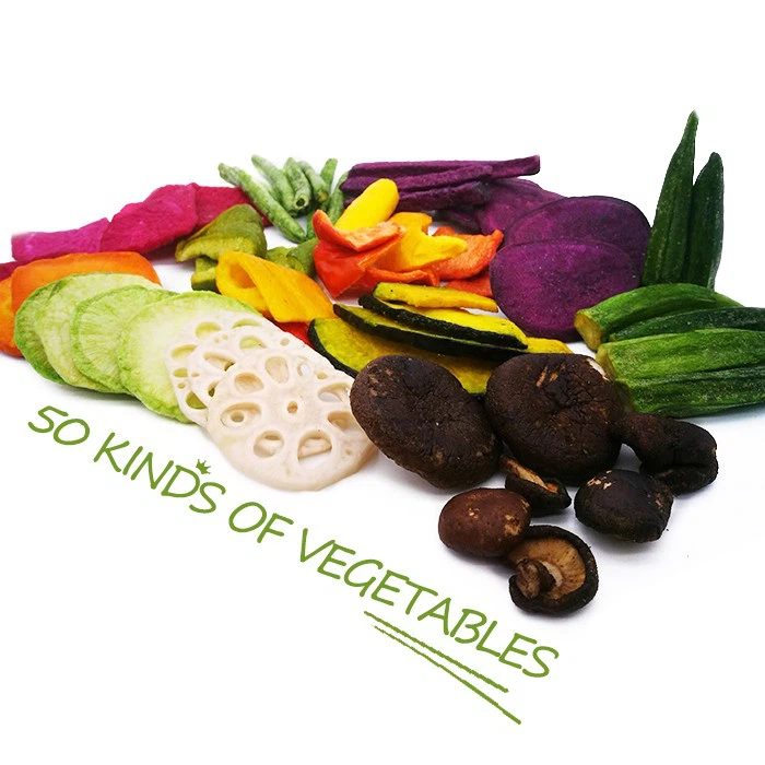 Dehydrated Vegetable Chips Healthy