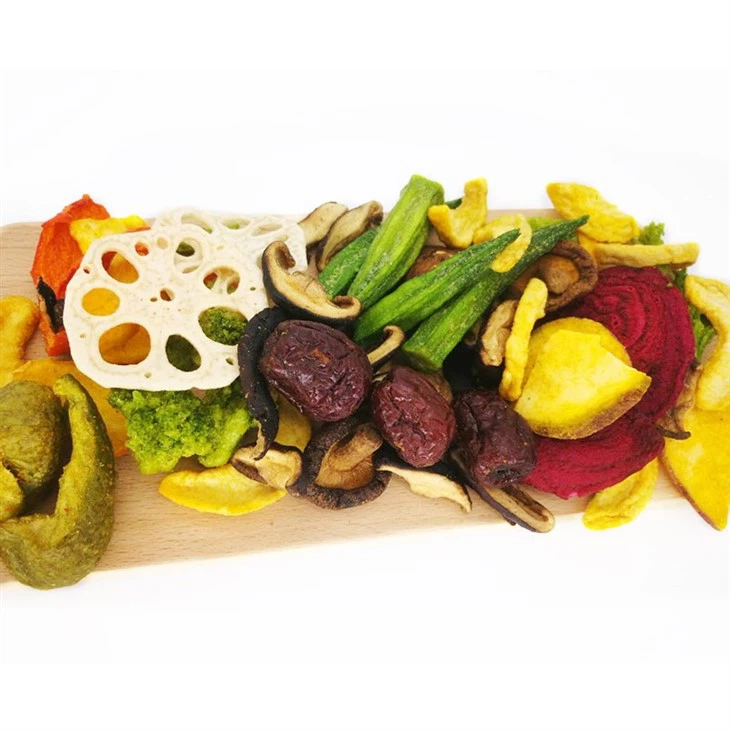 Dehydrated Vegetable Chips Healthy