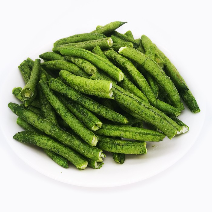 Green Bean Snack Crisps