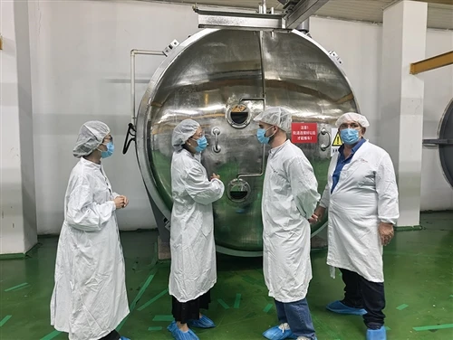 Warmly Welcome Valued Spanish Client To Visit Our Factory
